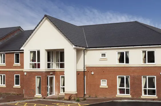 Pennine Lodge - outside view of care home