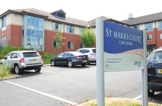 St Marks Court - An outside view of the home