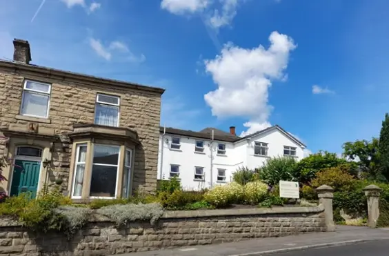 Townfield and Coach House - outside view of care home