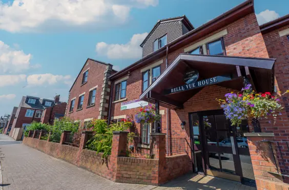 Belle Vue Nursing Home - outside view of care home