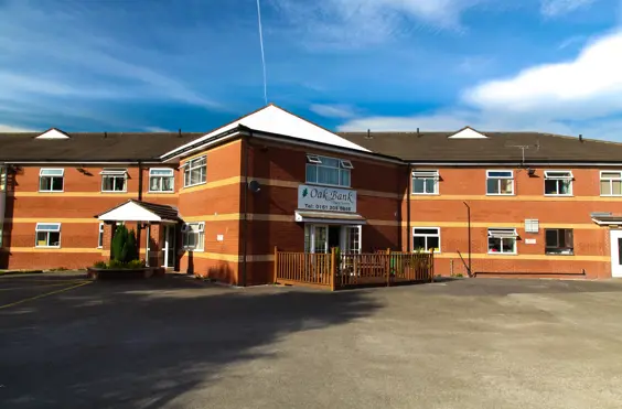 Oakbank Care Home - An outside view of the home