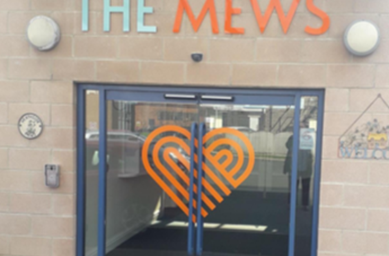 The Mews - outside view of care home