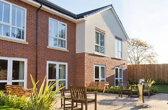 St Clare's Court - outside view of care home