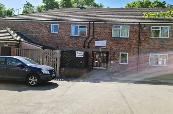 Eagle House - An outside view of the home