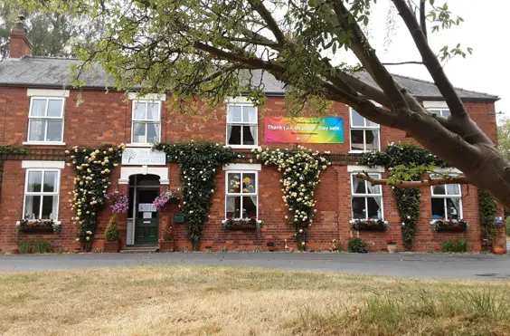 The Green Residential Care Home - outside view of care home