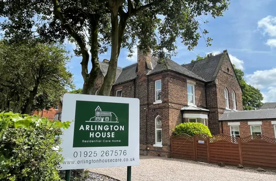 Arlington House Residential Care Home - outside view of care home