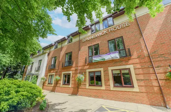 Brunswick House - outside view of care home