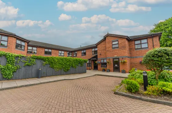 Abbey Court - outside view of care home