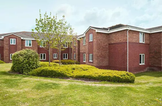 Buxton House - outside view of care home