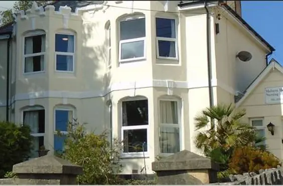 Malvern House - outside view of care home