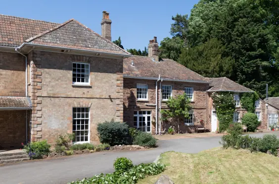 The Manor House Thurloxton - outside view of care home