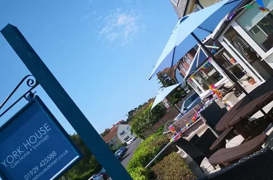 York House Care Home - outside view of care home