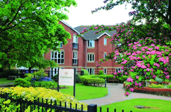 Fairlawn - outside view of care home