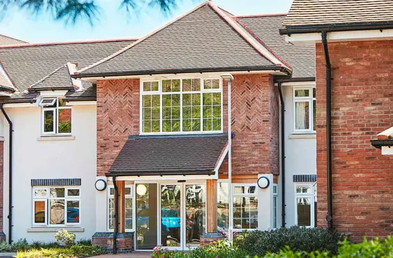Wickmeads - outside view of care home