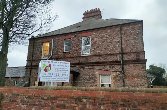 Ryhope Manor Care Home - outside view of care home