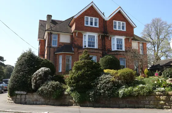 Crest House Care Home - outside view of care home