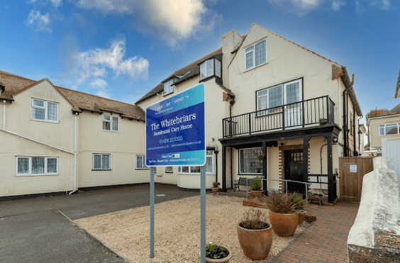 Whitebriars Care Home - outside view of care home