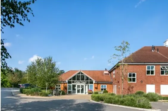 Cedar Court Care Home - outside view of care home