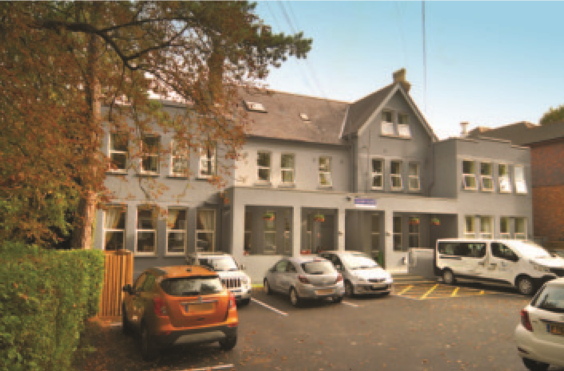 Linden House - outside view of care home