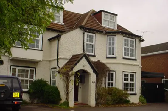 Ashfield House - New Milton - outside view of care home