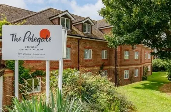 The Polegate Care Home - outside view of care home