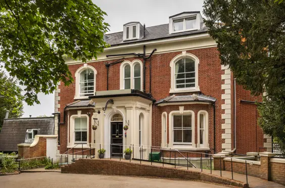 Claydon House - An outside view of the home