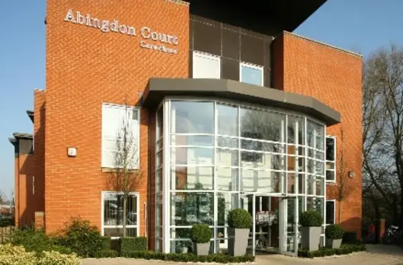 Abingdon Court Care Home - outside view of care home