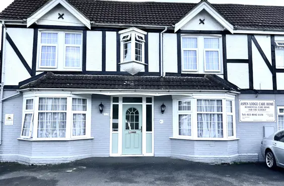 Aspen Lodge Care Home - An outside view of the home
