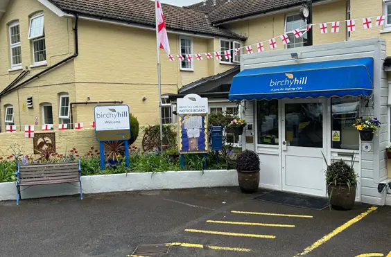 Birchy Hill Care Home - outside view of care home