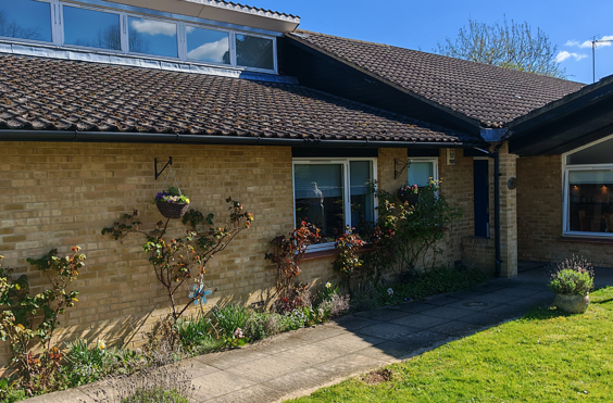 Crosby Close - An outside view of the home