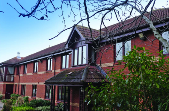 Silver Birches - outside view of care home