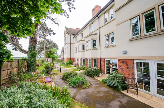 Colne View - outside view of care home