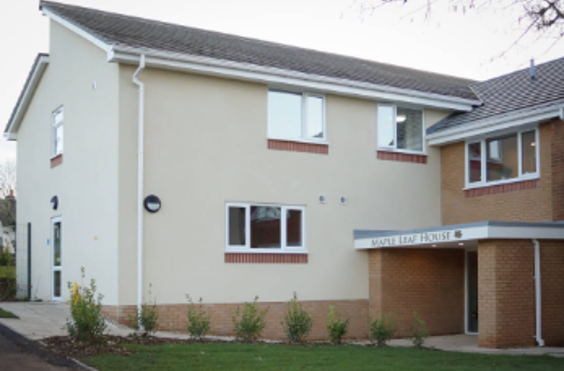 Maple Leaf House - outside view of care home