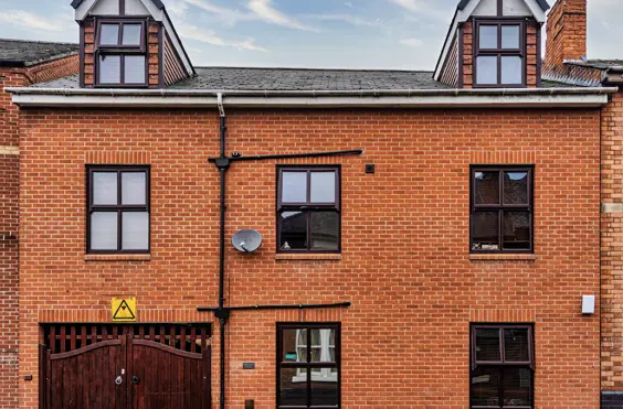 Vinegar House - An outside view of the home