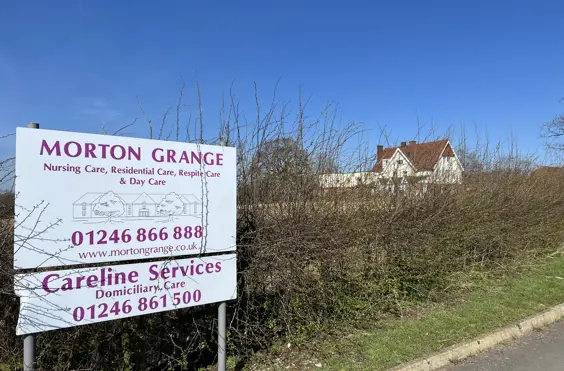 Morton Grange - outside view of care home
