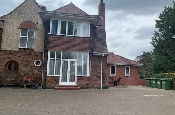 Ash Lea House - outside view of care home