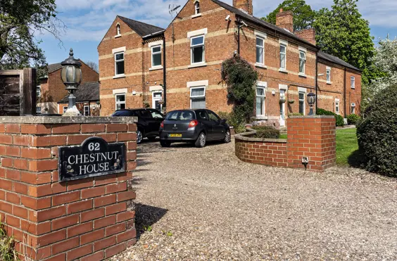 Chestnut House - An outside view of the home