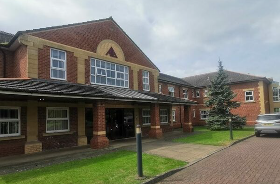 Enderby Grange - outside view of care home