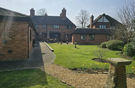 Linford Grange - outside view of care home