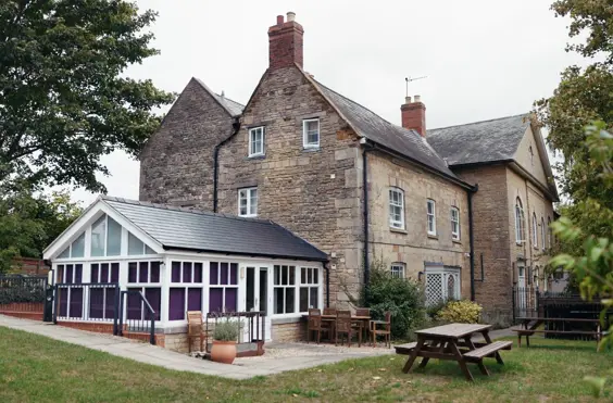 Oakfield at Yardley Hastings - outside view of care home