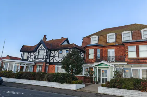St Edmunds Residential Home - outside view of care home