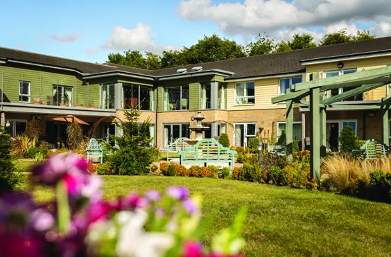 Ivy Court - An outside view of the home