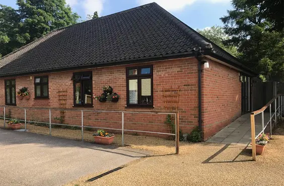 Harvey Lane - outside view of care home