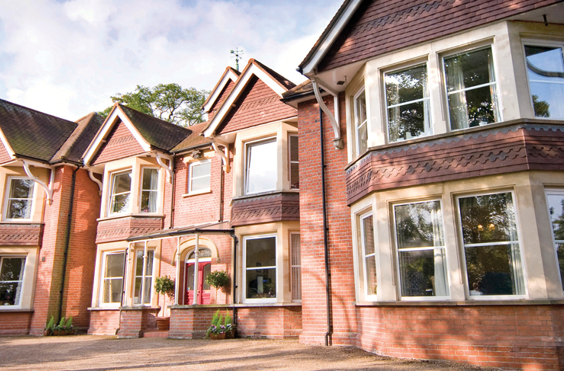 Broadoaks - outside view of care home