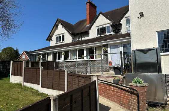 Hillswood Lodge - outside view of care home