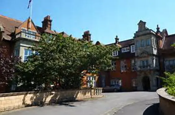 British Home & Hospital for Incurables - An outside view of the home