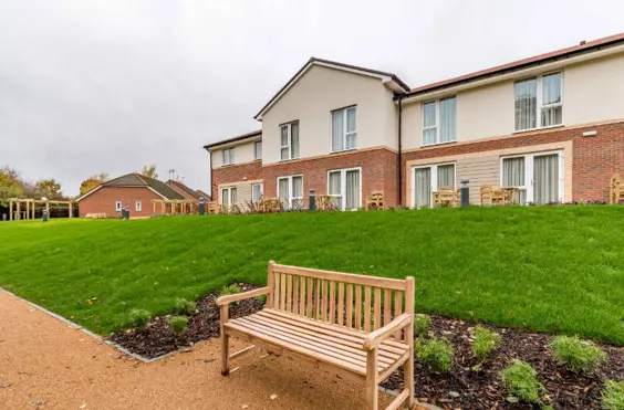 Skylark House - outside view of care home