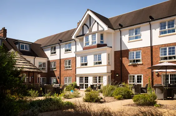 Kingsclear - An outside view of the home