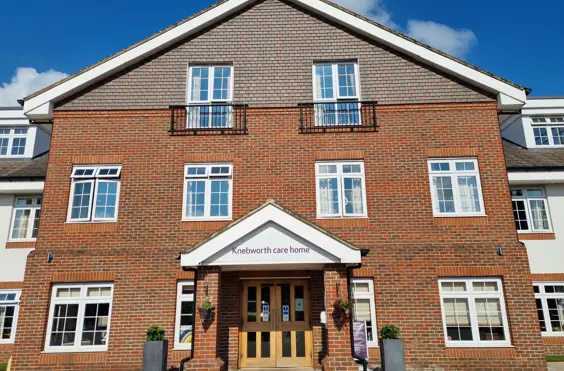 Knebworth Care Home - outside view of care home