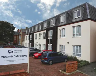 Midland Care Home - outside view of care home